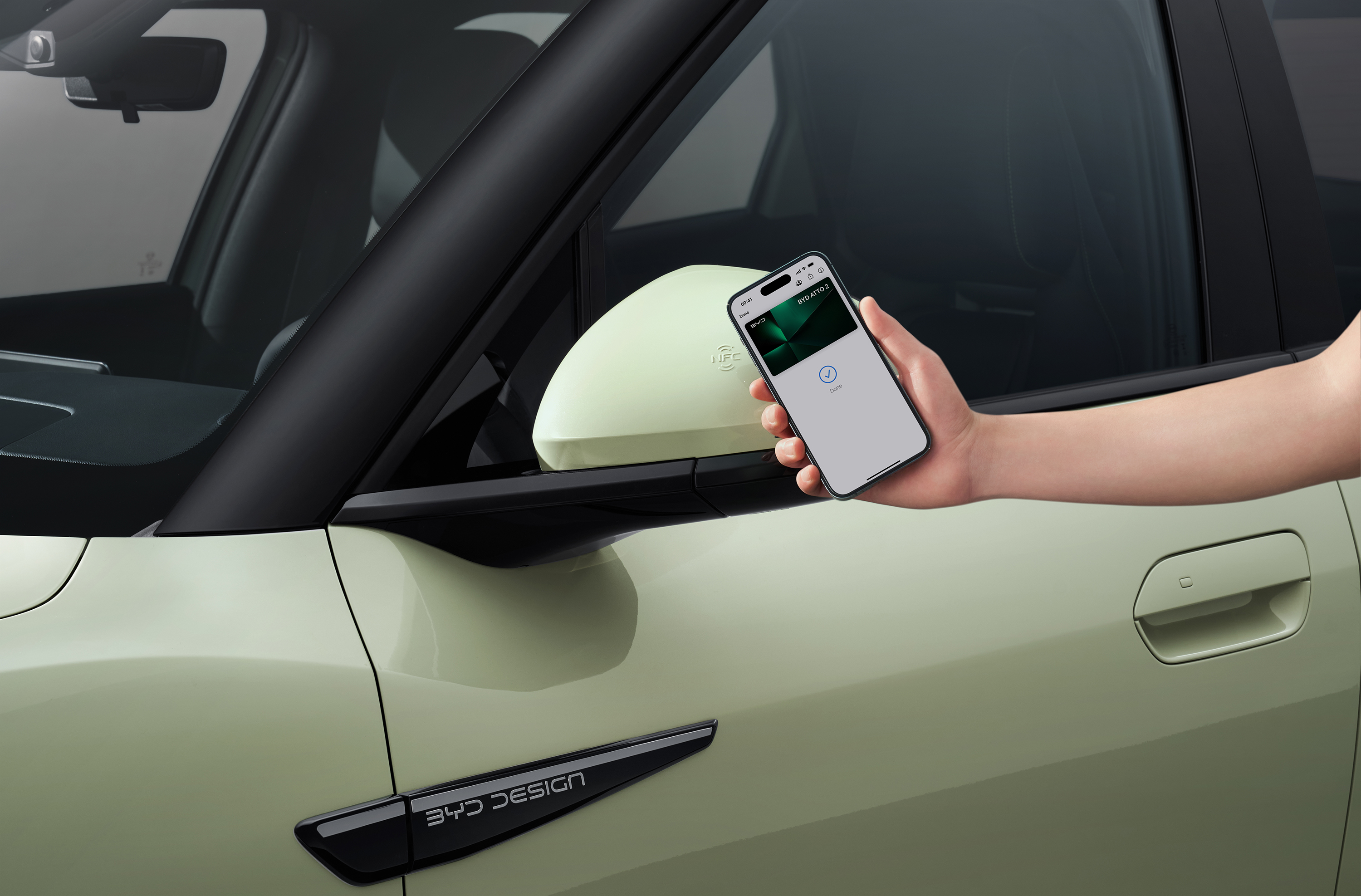 Déverrouillage NFC BYD
