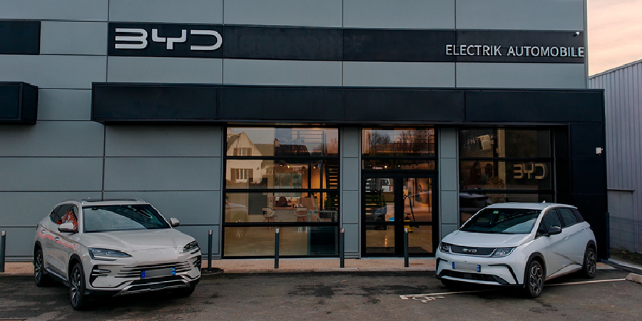 voiture electrique byd vannes